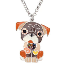 Load image into Gallery viewer, French Bulldog Pendant Necklace