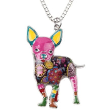 Load image into Gallery viewer, Chihuahua Dog Pendant Necklace