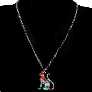 Mewow Cat Pendant Necklace