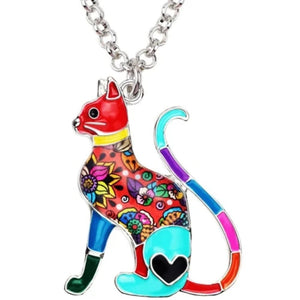 Mewow Cat Pendant Necklace