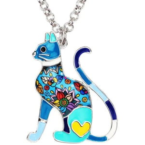 Mewow Cat Pendant Necklace