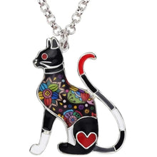 Load image into Gallery viewer, Mewow Cat Pendant Necklace