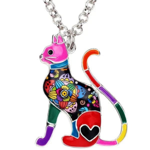 Mewow Cat Pendant Necklace