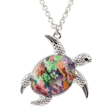 Load image into Gallery viewer, Turtle Pendant Necklace