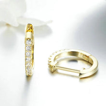 Load image into Gallery viewer, Antique Circle Hoop Earrings