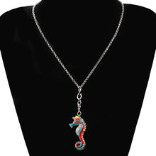 Load image into Gallery viewer, Seahorse Pendant Necklace