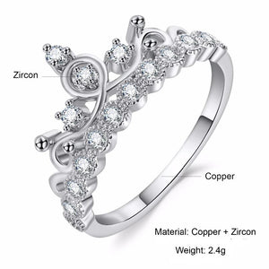 Majestic Princess Crown Ring