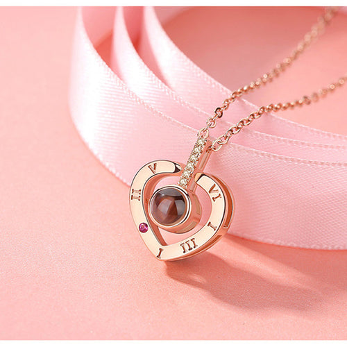 Love Projection Pendant Necklace