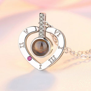 Love Projection Pendant Necklace