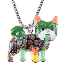 Load image into Gallery viewer, Yorkshire Dog Pendant Necklace