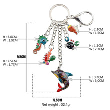 Load image into Gallery viewer, Ocean Link Keyring