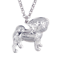 Load image into Gallery viewer, Colorful Pug Dog Keychain