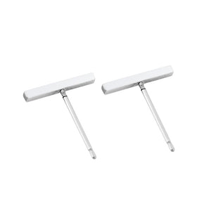 T-Bar Stud Earrings