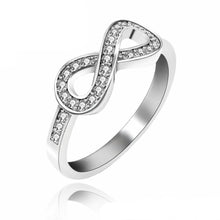 Load image into Gallery viewer, Infinity Love CZ Ring