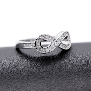 Infinity Love CZ Ring