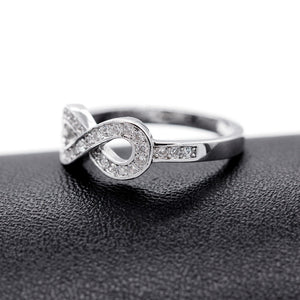 Infinity Love CZ Ring
