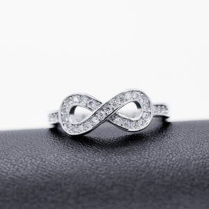 Infinity Love CZ Ring