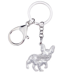 Pug Dog Keychain