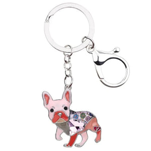 Pug Dog Keychain
